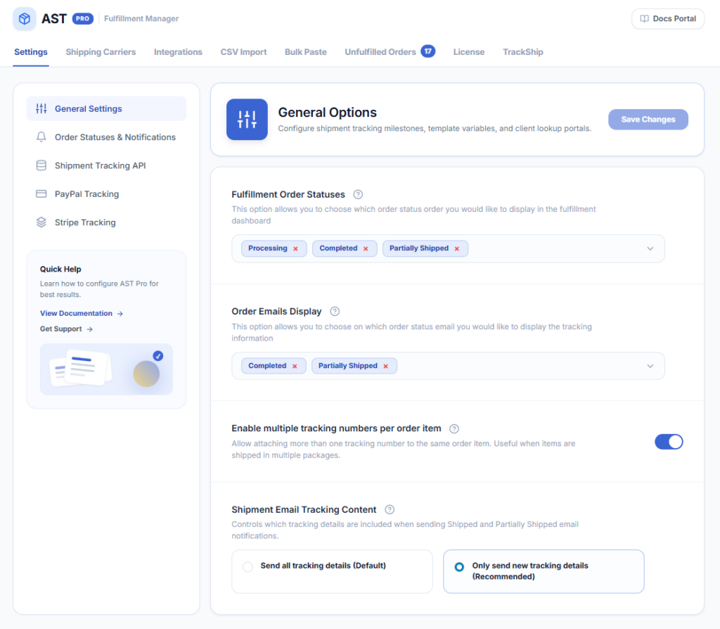 Setup & Configuration - zorem Docs