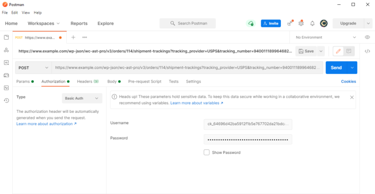 Shipment Tracking API - zorem Docs